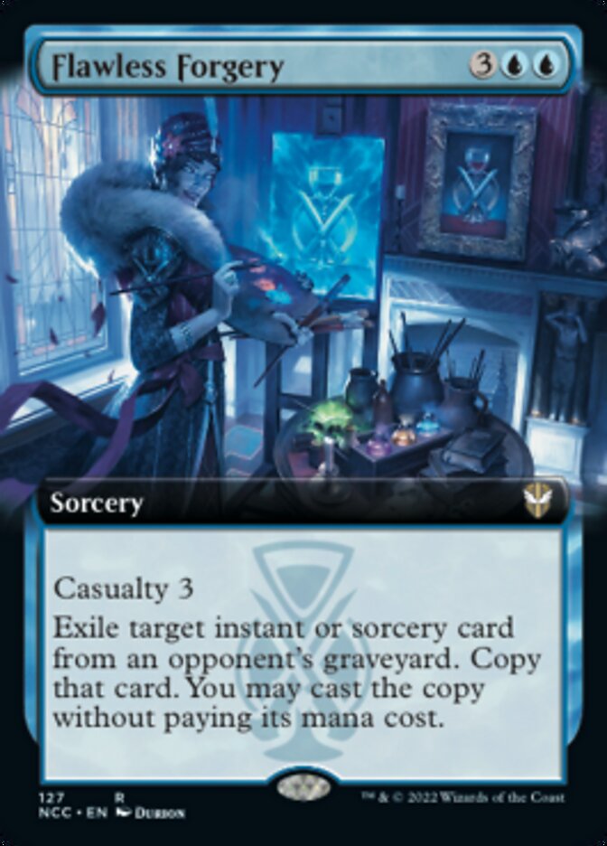 Flawless Forgery (Extended Art) [Streets of New Capenna Commander] | Total Play