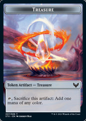 Construct (022) // Treasure Double-Sided Token [Commander 2021 Tokens] | Total Play