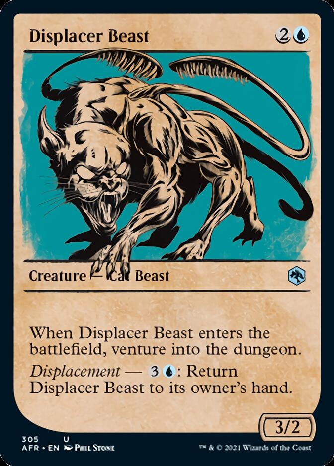 Displacer Beast (Showcase) [Dungeons & Dragons: Adventures in the Forgotten Realms] | Total Play