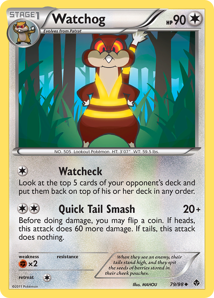 Watchog (79/98) [Black & White: Emerging Powers] | Total Play