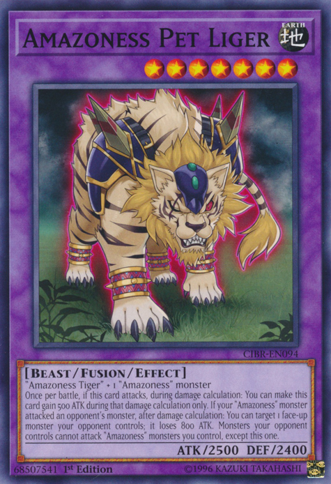 Amazoness Pet Liger [CIBR-EN094] Common | Total Play