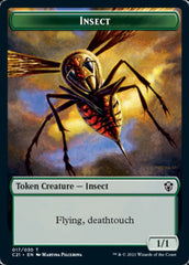 Beast (011) // Insect Double-Sided Token [Commander 2021 Tokens] | Total Play