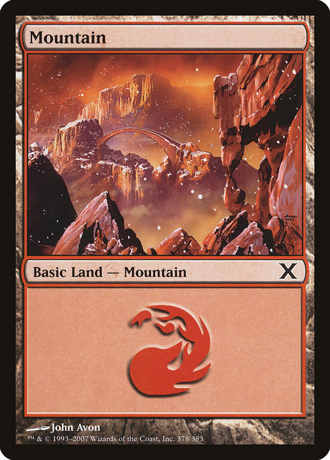 Mountain (378) [Tenth Edition] | Total Play