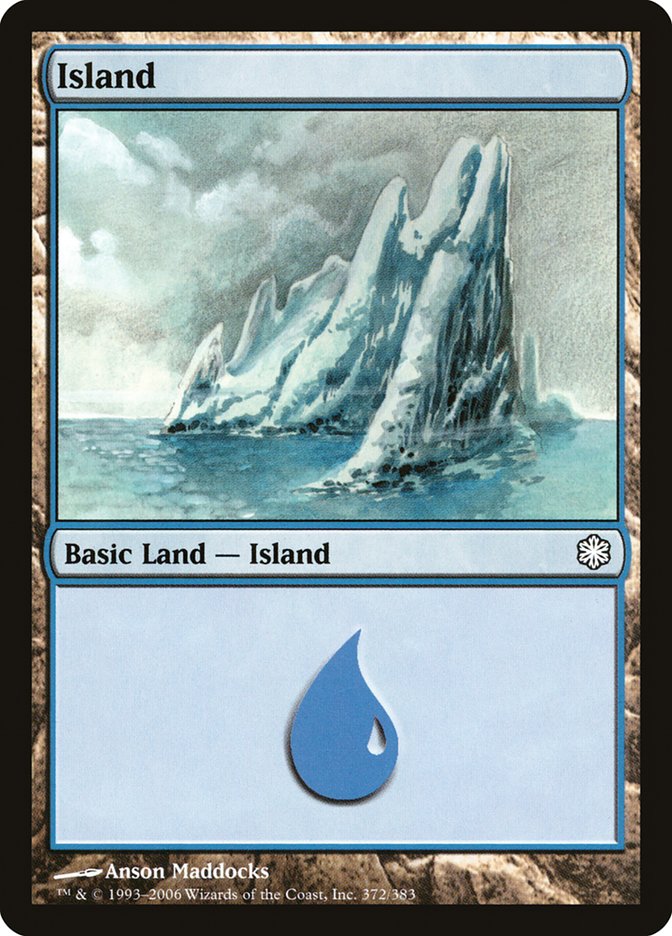 Island (372) [Coldsnap Theme Decks] | Total Play