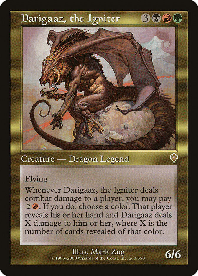 Darigaaz, the Igniter [Invasion] | Total Play