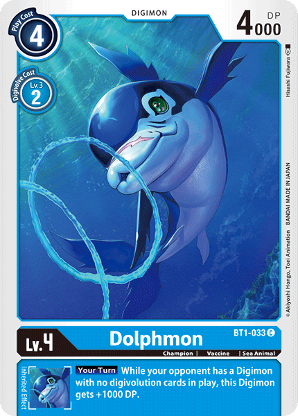 Dolphmon [BT1-033] [Release Special Booster Ver.1.0] | Total Play