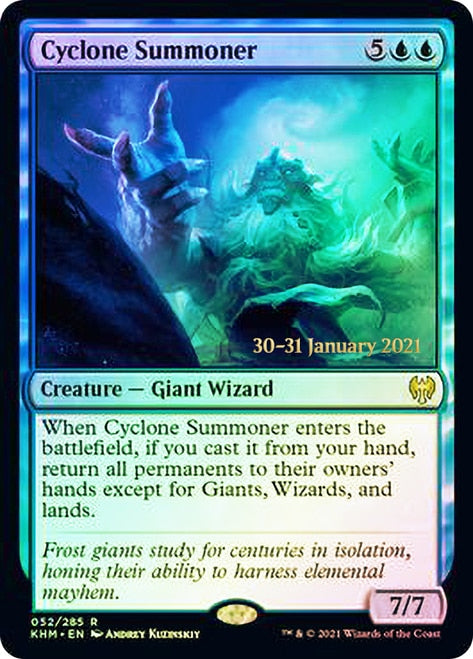 Cyclone Summoner [Kaldheim Prerelease Promos] | Total Play