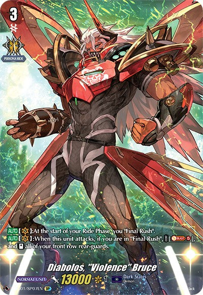 Diabolos, "Violence" Bruce (D-SS01/SP07EN) [Festival Collection 2021] | Total Play