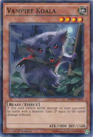 Vampire Koala [BP03-EN094] Shatterfoil Rare | Total Play