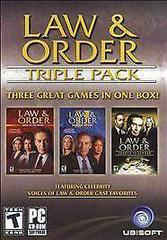 Law & Order Triple Pack - PC Games | Total Play