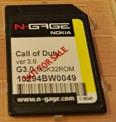 Call of Duty [Not for Resale] - N-Gage | Total Play