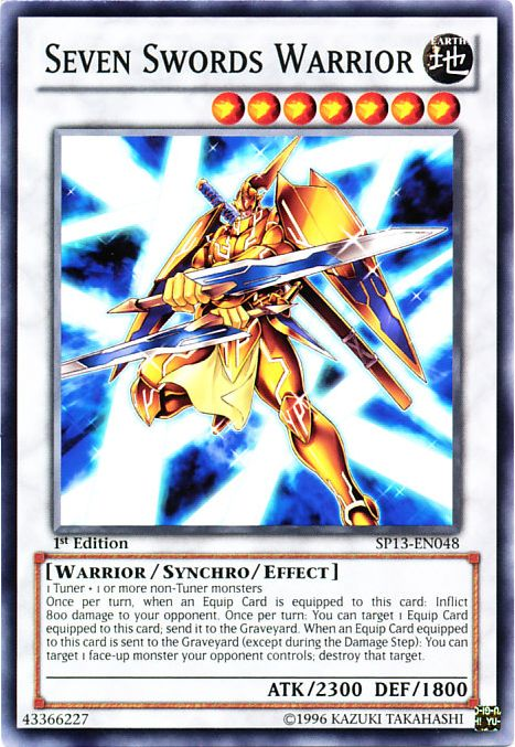 Seven Swords Warrior [SP13-EN048] Common | Total Play