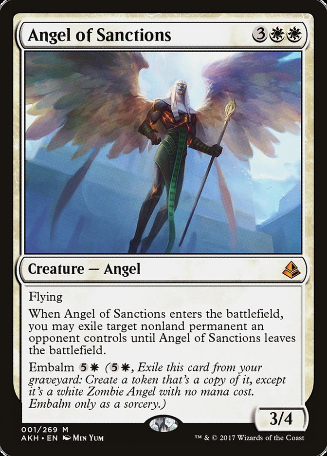 Angel of Sanctions [Amonkhet] | Total Play