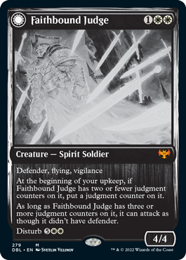 Faithbound Judge // Sinner's Judgment [Innistrad: Double Feature] | Total Play