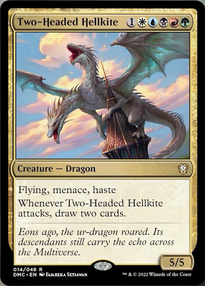 Two-Headed Hellkite [Dominaria United Commander] | Total Play