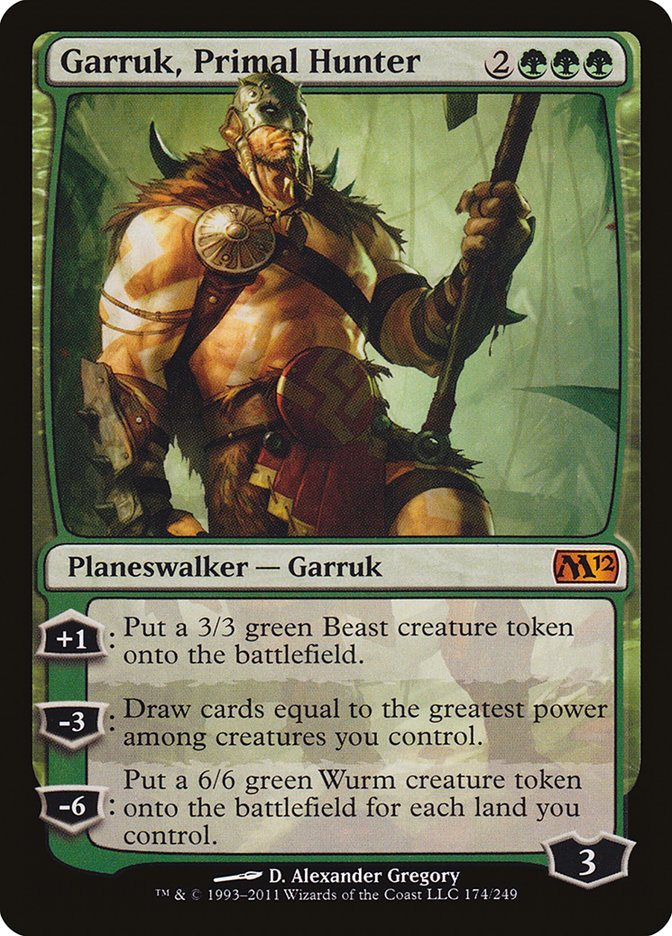Garruk, Primal Hunter [Magic 2012] | Total Play