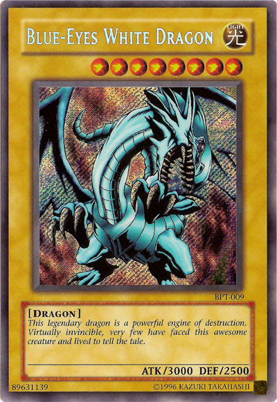 Blue-Eyes White Dragon [BPT-009] Secret Rare | Total Play