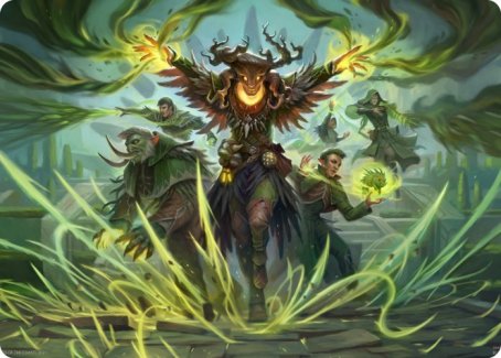 Witherbloom Command Art Card [Strixhaven: School of Mages Art Series] | Total Play
