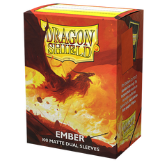 Dragon Shield: Standard 100ct Sleeves - Ember (Dual Matte) | Total Play