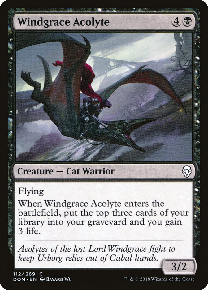 Windgrace Acolyte [Dominaria] | Total Play