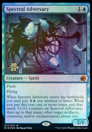 Spectral Adversary [Innistrad: Midnight Hunt Prerelease Promos] | Total Play