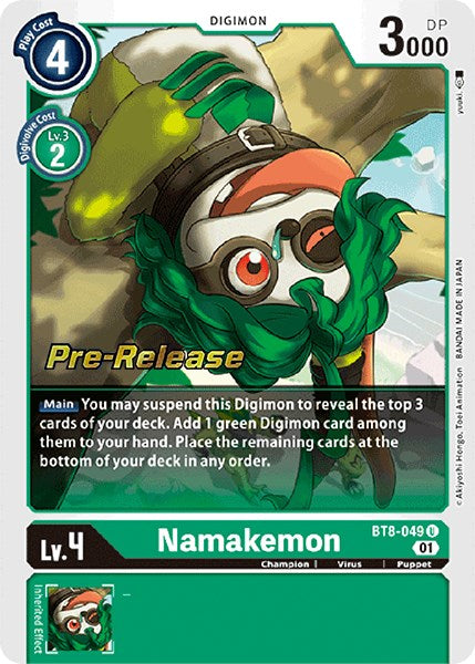 Namakemon [BT8-049] [New Awakening Pre-Release Cards] | Total Play