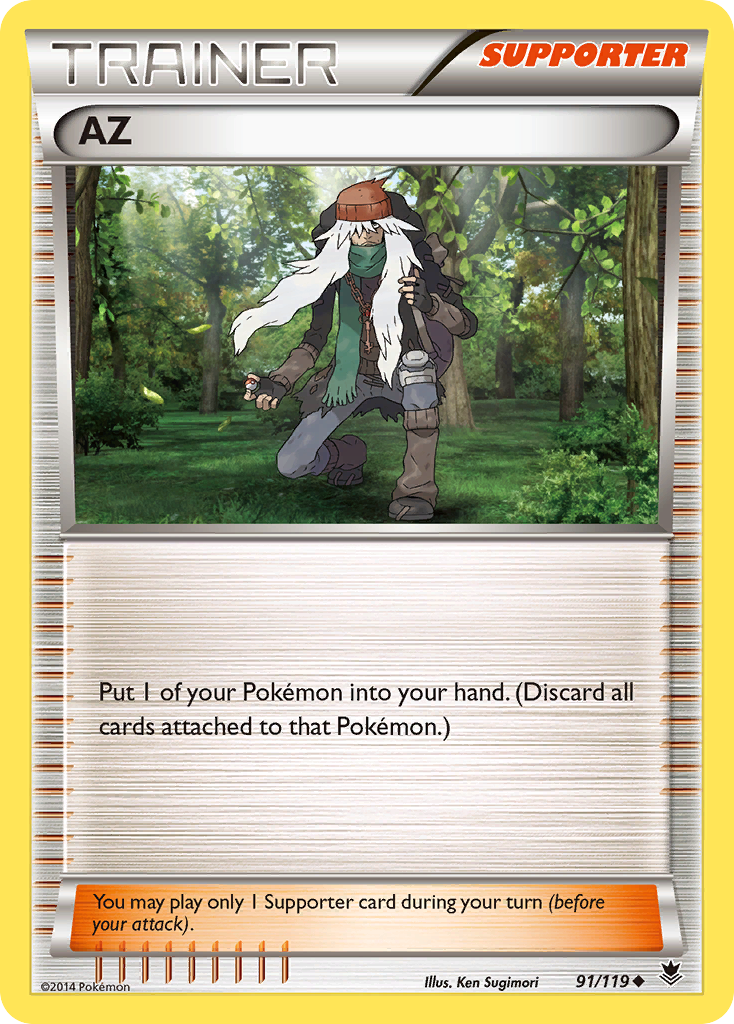 AZ (91/119) [XY: Phantom Forces] | Total Play