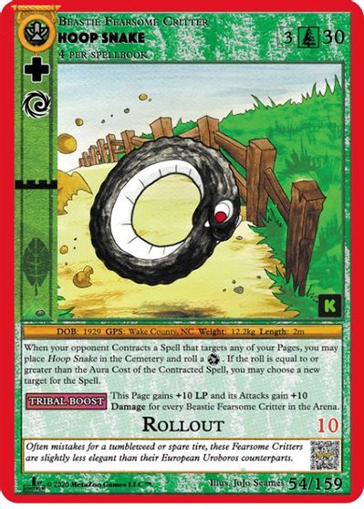 Hoop Snake [Cryptid Nation: Kickstarter Edition] | Total Play