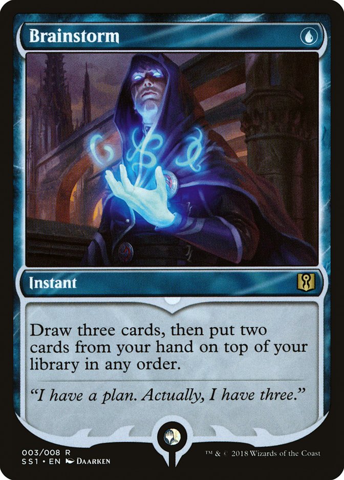 Brainstorm [Signature Spellbook: Jace] | Total Play