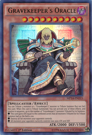 Gravekeeper's Oracle [MP14-EN215] Ultra Rare | Total Play