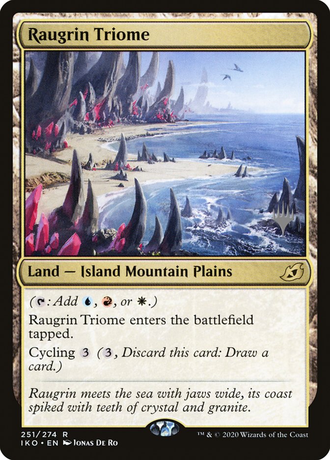 Raugrin Triome (Promo Pack) [Ikoria: Lair of Behemoths Promos] | Total Play