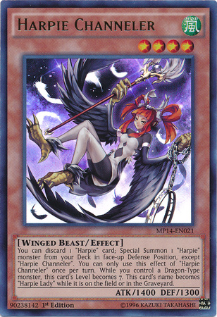 Harpie Channeler [MP14-EN021] Ultra Rare | Total Play