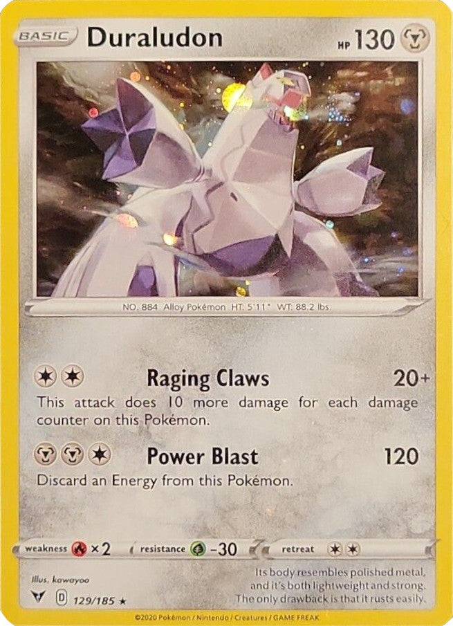 Duraludon (129/185) (Cosmos Holo) [Sword & Shield: Vivid Voltage] | Total Play