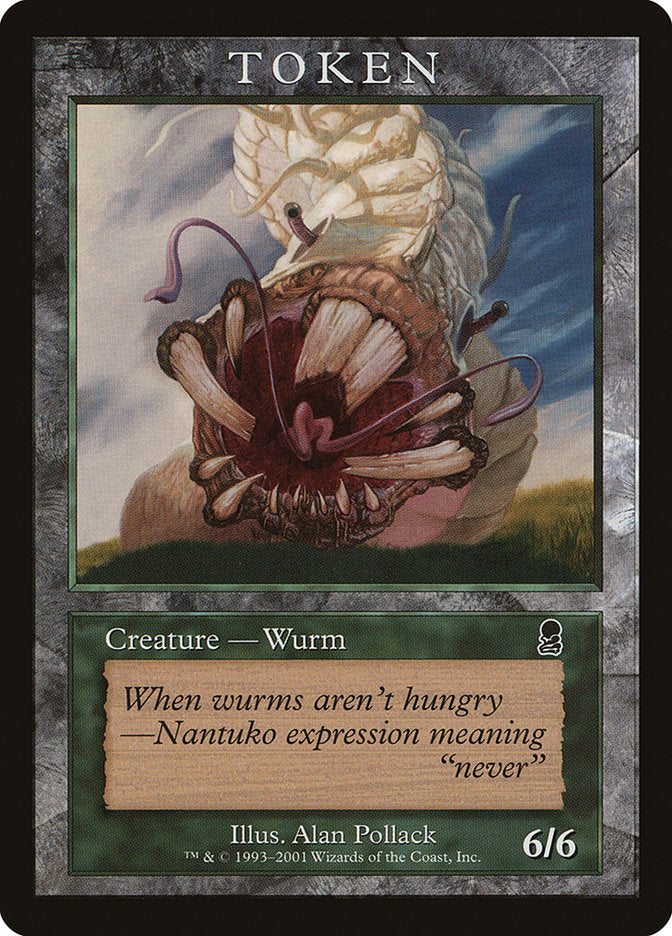 Wurm Token [Magic Player Rewards 2002] | Total Play