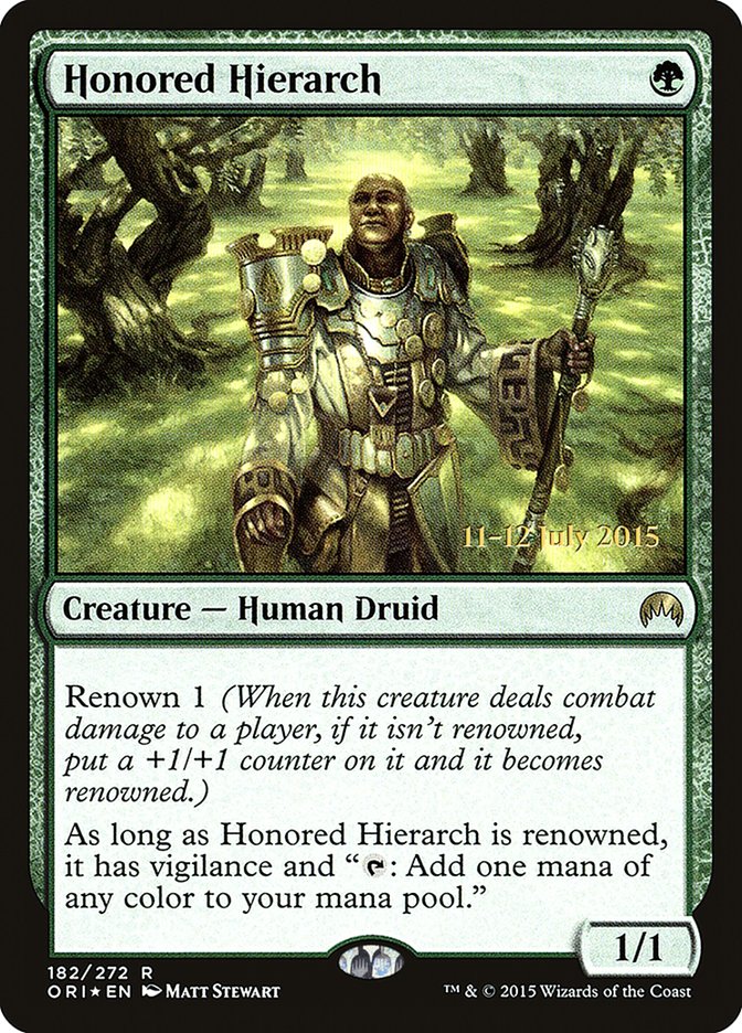 Honored Hierarch [Magic Origins Prerelease Promos] | Total Play