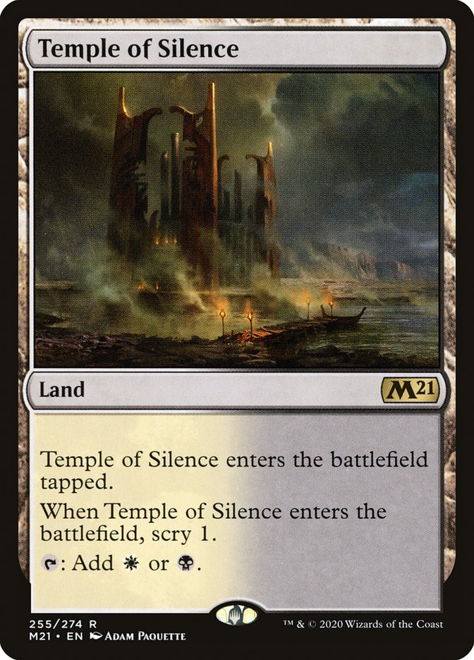 Temple of Silence [Core Set 2021] | Total Play