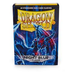 Dragon Shield: Standard 60ct Sleeves - Night Blue Xao (Classic) | Total Play