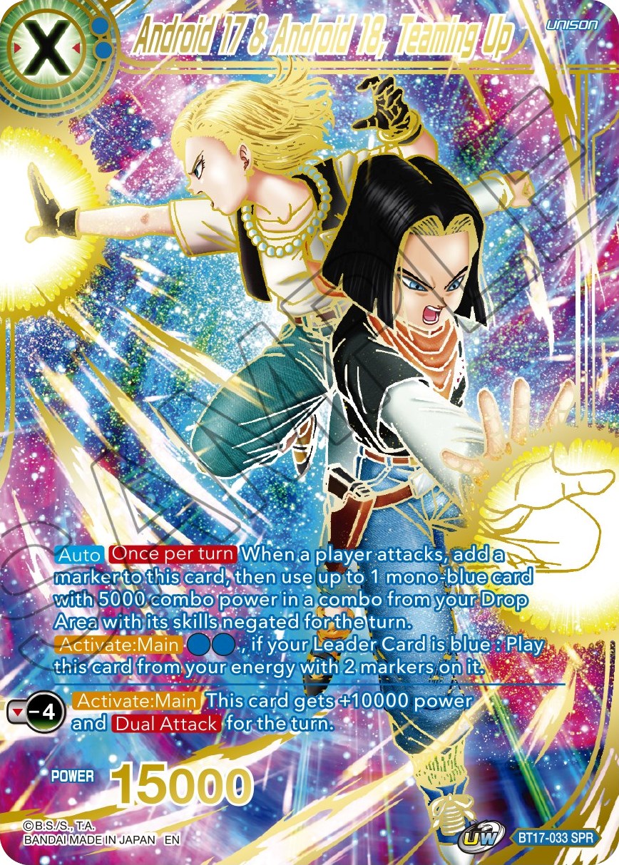 Android 17 & Android 18, Teaming Up (SPR) (BT17-033) [Ultimate Squad] | Total Play