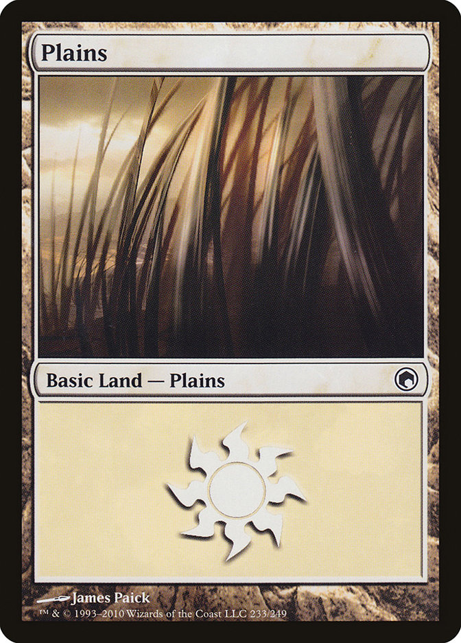 Plains (233) [Scars of Mirrodin] | Total Play