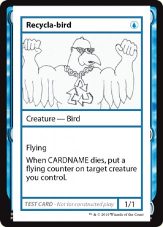 Recycla-bird (2021 Edition) [Mystery Booster Playtest Cards] | Total Play