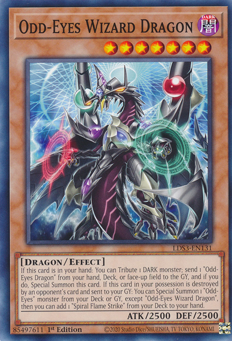 Odd-Eyes Wizard Dragon [LDS3-EN131] Common | Total Play