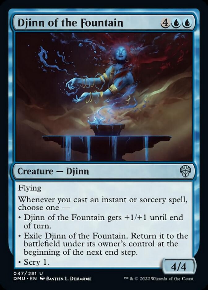 Djinn of the Fountain [Dominaria United] | Total Play