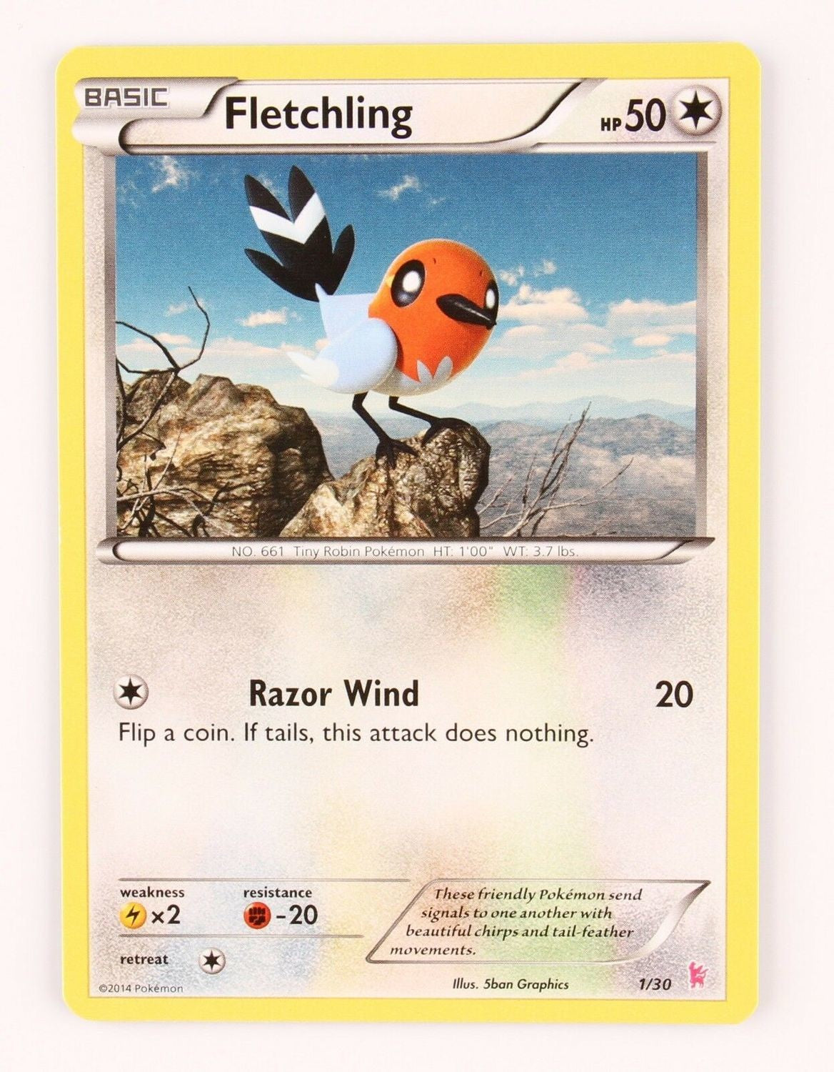 Fletchling (1/30) [XY: Trainer Kit - Sylveon] | Total Play