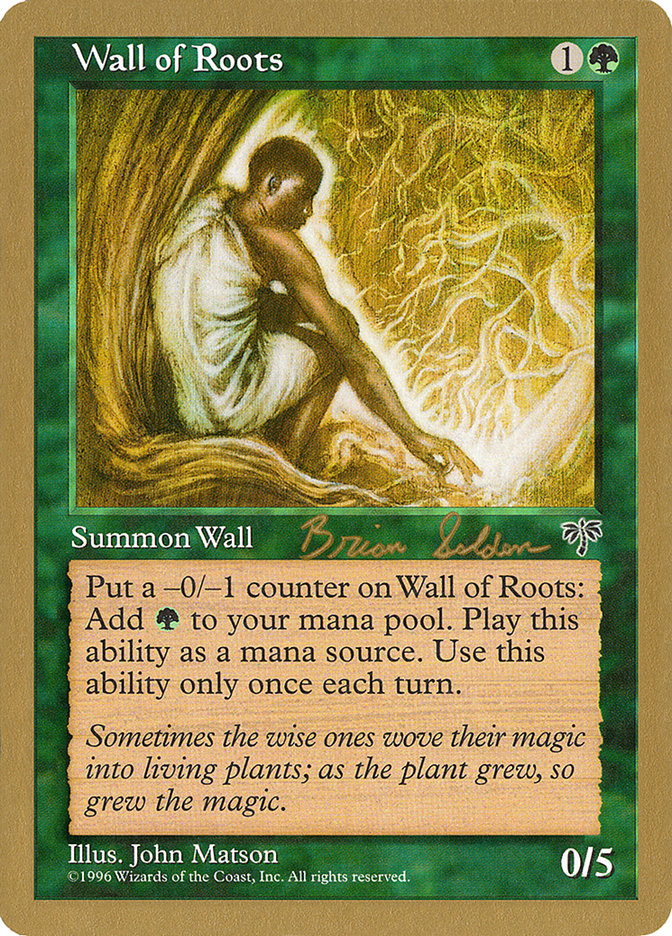 Wall of Roots (Brian Selden) [World Championship Decks 1998] | Total Play