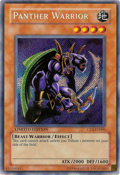 Panther Warrior [CT2-EN006] Secret Rare | Total Play