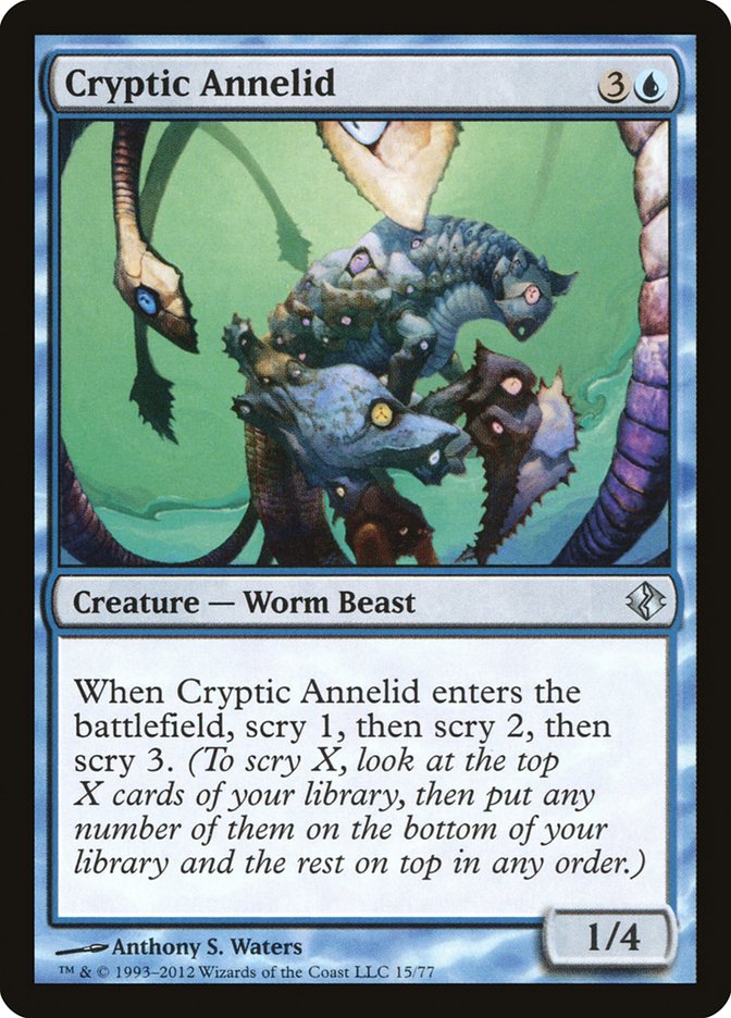 Cryptic Annelid [Duel Decks: Venser vs. Koth] | Total Play