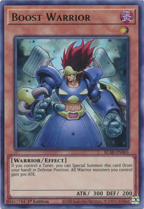 Boost Warrior [BLAR-EN063] Ultra Rare | Total Play