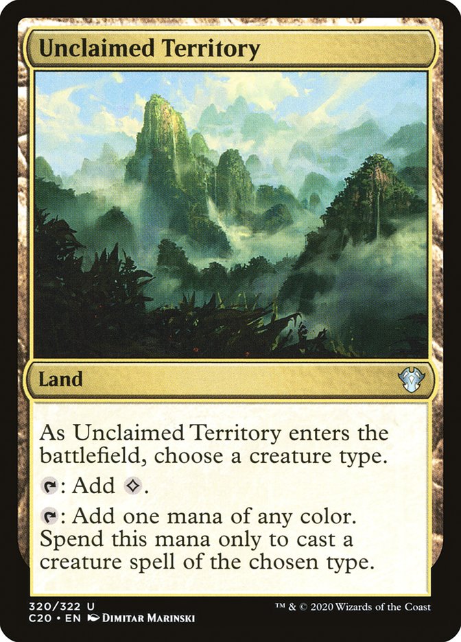 Unclaimed Territory [Commander 2020] | Total Play