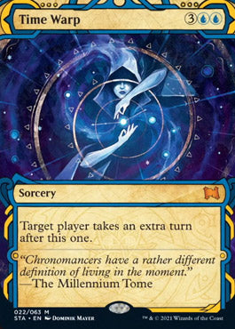 Time Warp (Foil Etched) [Strixhaven: School of Mages Mystical Archive] | Total Play