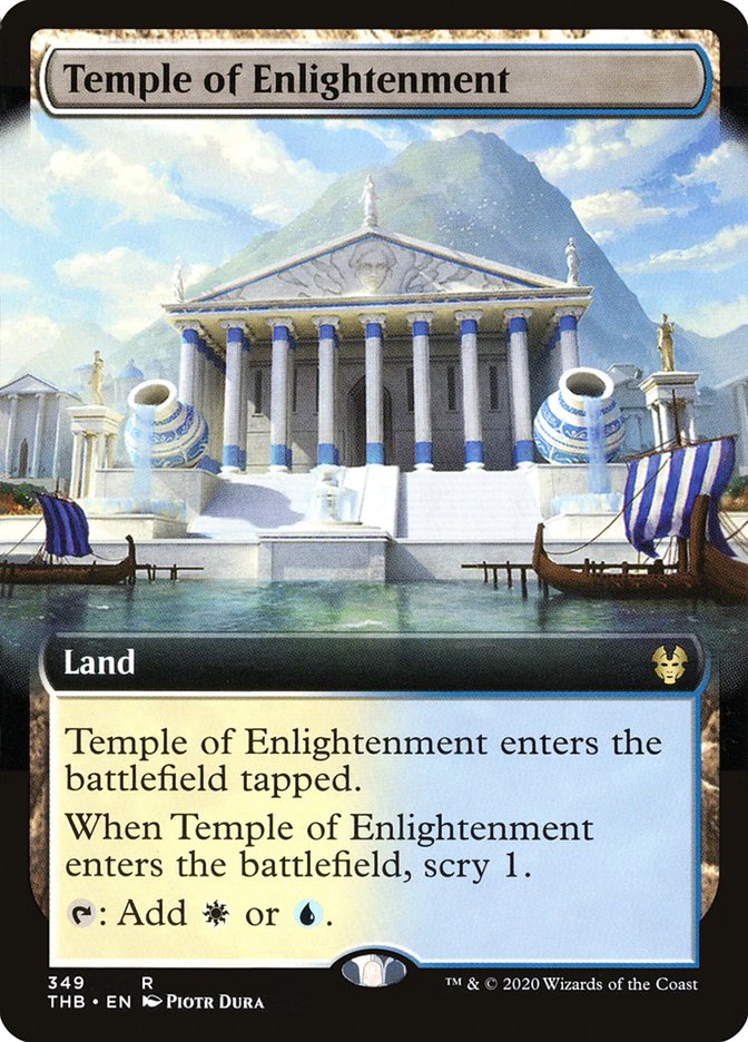 Temple of Enlightenment (Extended Art) [Theros Beyond Death] | Total Play